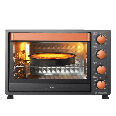 美的烤箱家用小型多功能全自动35L大容量烘焙电烤箱