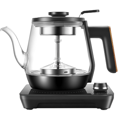 苏泊尔煮茶器黑茶煮茶壶全自动家用电热烧喷淋式玻璃蒸汽茶器养生 多功能款