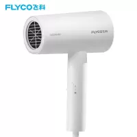 飞科(FLYCO)电吹风机家用大功率吹风筒 2000W 磨砂白 磁吸风嘴 1