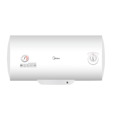 美的电热水器100升大容量热水器家用储水式节能加长防电墙 白色
