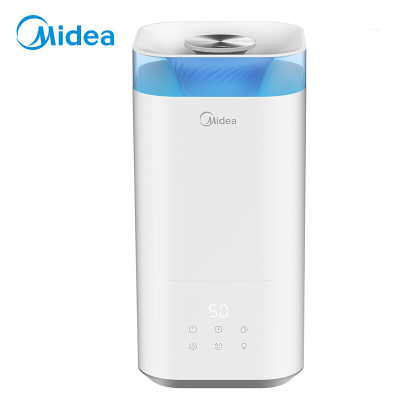 美的(Midea) SC-3C40B 加湿器 家用 香薰加湿器 上加水 智能恒湿 办公室落地加湿器 4L白色