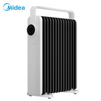 美的(Midea)取暖器电油汀家用电暖器片加宽13片油丁防烫电热暖风机节能省电暖气烤火炉干衣加湿 NYX-K