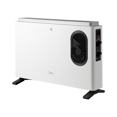 美的/Midea取暖器 家用暖风机电暖器 欧式快热炉电暖气片卧室电热器低噪速热 2021年9月上市 白色