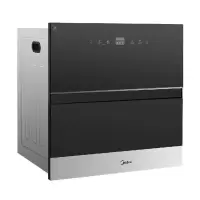 美的(Midea)消毒柜 100L大容量家用嵌入式碗柜120HQ3 智能家电高温光波线二星消毒 家电 厨房
