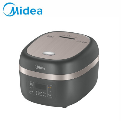 美的(Midea)IH电饭煲电磁煲电饭锅定时大火力多功能全智能4L大容量精铁釜(线下同款) [4L精铁釜]IH加热低塘煲