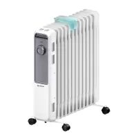 艾美特油汀取暖器暖风机家用电暖气片浴室家用取暖器节能速热省电取暖神器大面积 白色