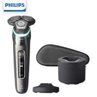 飞利浦(PHILIPS)电动剃须刀9系智能光感配清洁器刮胡刀S9936 [敏感肌适用]