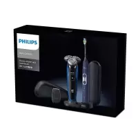 飞利浦(PHILIPS)电动剃须刀 多效理容 刮胡刀 胡须刀-电动牙刷护理套装 剃须刀+电动牙刷 组合套装 S9188/