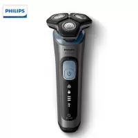 飞利浦(PHILIPS)电动剃须刀 刮胡刀电动胡须刀 电动进口三刀头 净剃新5系男士剃须刀 S5366/04蓝色 SU5