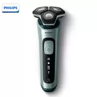 飞利浦(PHILIPS)电动剃须刀 刮胡刀电动胡须刀 电动进口三刀头 净剃新5系男士剃须刀 S5366/04蓝色 SU5