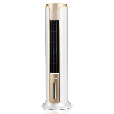 飞利浦暖风机冷暖两用取暖器家用节能电暖器大面积移动热风机暖气 白+金