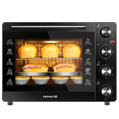 九阳烤箱家用烘焙迷你小型电烤箱多功能全自动蛋糕32升大容量 V黑色