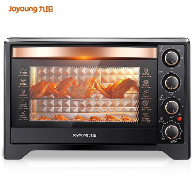 九阳(Joyoung )电烤箱家用烘焙大容量独立温控内置炉灯38L大烤箱多层烤位 [38L容量]