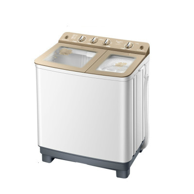 荣事达(Royalstar)9公斤大容量半自动洗衣机 家用双桶双缸 9公斤 XPB90-962GKR香槟金