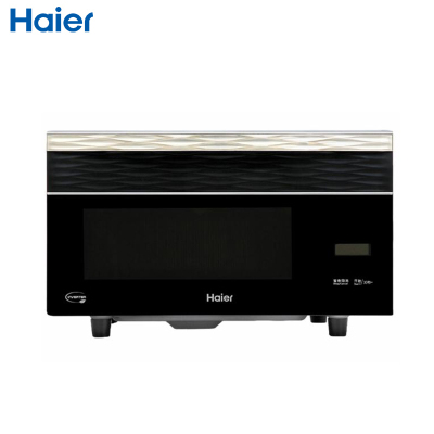 海尔(Haier) 微波炉MZGB-2390EVTZB 五层神盾面板 超微纳米银内胆 聚能瓷晶平板 下拉门设计