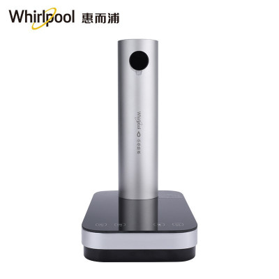 惠而浦(Whirlpool)即热式饮水机家用迷你便携式小型速热台式饮水机 茶吧机 开水机 桌面热水机 银黑色-抽水式