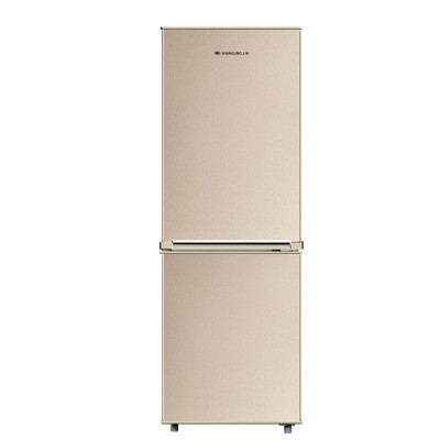上菱 (SHANGLING)183升冰箱 精致两门 节能 家用小冰箱 金