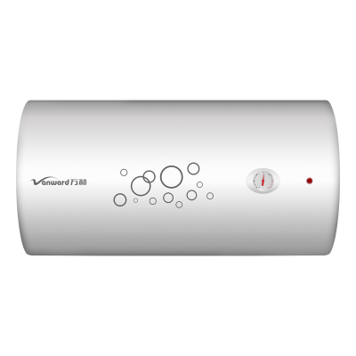 白色 万和电热水器40升家用储水式热水器速热洗澡卫生间小型