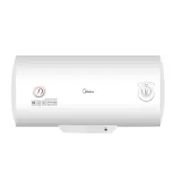 白色 美的电热水器100升大容量热水器家用储水式节能加长防电墙