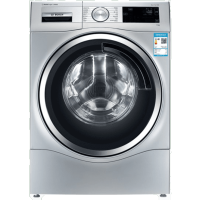 博世(Bosch) 9公斤变频家用活氧除菌全自动滚筒洗衣机 空气洗 银色