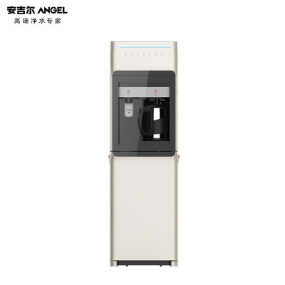 安吉尔(Angel)家用立式饮水机自动注水滤芯过滤下置式高端净饮水机冷热款 [温热]防干烧