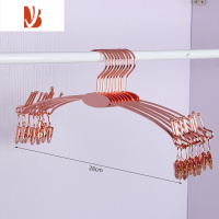 三维工匠金属内衣架防滑夹子胸罩内裤文胸服装店内衣店展示挂衣架金色银色