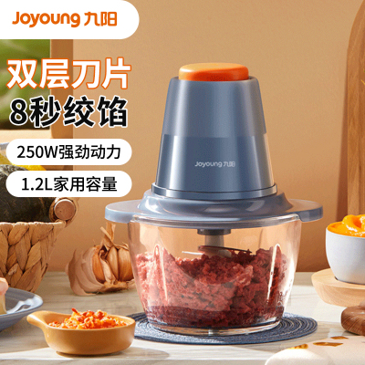 九阳(Joyoung)家用多功能电动绞肉机料理机饺馅机碎肉机S12-LA160