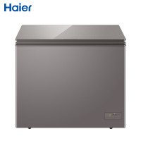 (免运费)Haier/海尔冷柜家用冰柜200升卧式小型冷柜 BC/BD-200HET 200升玻璃门体 -40