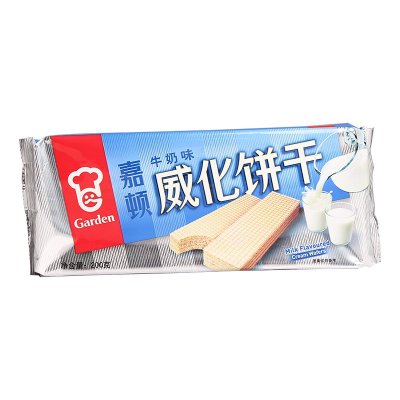 嘉顿 威化饼干(牛奶味)200g/袋