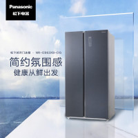 松下(Panasonic) 632L双门对开门风冷无霜1级大容量家用冰箱NR-EB63XB-DG