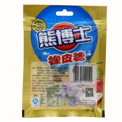 徐福记熊博士橡皮糖(综合水果)60g