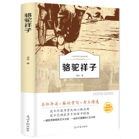 正版骆驼祥子 老舍原著原版 海底两万里初中学生七年级世界名著书 骆驼祥子原著完整版