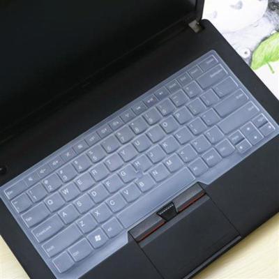 联想ThinkPad E14锐龙版(1TCD)14英寸轻薄笔记本电脑防尘键盘膜 凹凸透明 拍下发2张