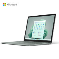 微软Surface Laptop 5 12代酷睿i5-1235U 16G+512G Evo认证13.5英寸2.2K高色域 触控屏 商务办公娱乐游戏笔记本电脑 仙茶绿