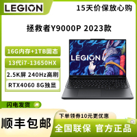 联想(Lenovo)拯救者Y9000P 2023 13代i7-13650HX 16G 1T RTX4060 8G 2.5K 240Hz高色域 16英寸游戏电竞笔记本电脑 灰