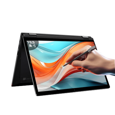 联想 ThinkPad S2 Yoga 2023款 I5-1335U 16G 512G SSD 高色域 13.3英寸翻转触控 商务办公 轻薄手提 笔记本电脑 商务办公 黑色