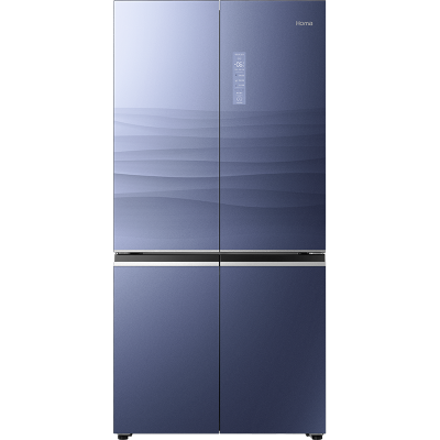 奥马(Homa) 550升十字对开门冰箱风冷无霜双变频 一级能效 锦泰矿玉奥马品牌冰箱奥马(Homa)