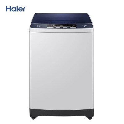海尔(Haier)XQB100-BZ108家用直驱变频全自动波轮洗衣机 大容量 一级能效 抗菌桶自洁 智能预约