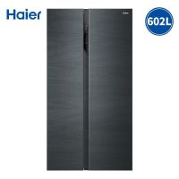 海尔BCD-602WGHSS5EDYU1 一级能效风冷无霜家用对开门双变频电冰箱智能物联净味 干湿分储