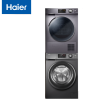 海尔(Haier)GBN100-636+EG100B108S洗烘套餐滚筒洗衣机家用双喷淋+热泵式烘干机衣干即停除菌免熨烫