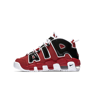 Nike Air More Uptempo 大AIR皮蓬 黑红公牛415082-600