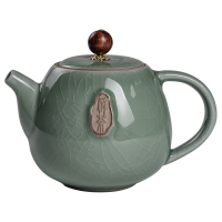 陶瓷紫砂西施壶茶壶系列多款可选开片可养家用简约中式客厅泡茶M
