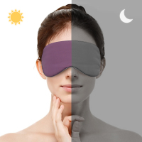 眼罩睡眠专用午睡学生透气睡觉护眼成人纯色双面眼睛疲劳遮光眼罩