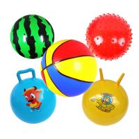 皮球儿童玩具幼儿充气玩具球宝宝球类玩具手抓球西瓜球玩具羊角球