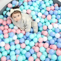 儿童海洋球婴儿游乐场宝宝玩具波波球池围栏幼儿园室内加厚彩色球