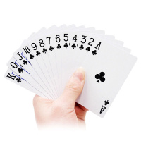 扑克牌上海正品加厚纸牌厂家批发成人斗地主扑克一条10副装