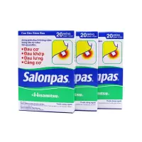 日本久光越南厂越南撒隆巴斯镇痛贴布 SALONPAS萨隆巴斯膏贴100贴