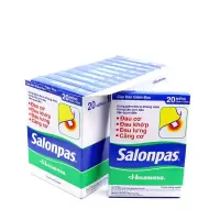 日本越南厂撒隆巴斯镇痛贴布 SALONPAS萨隆巴斯膏贴100贴