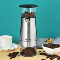 电动咖啡豆研磨机磨粉机全自动家用研磨器便捷式磨豆机小型咖啡机|咖啡研磨器