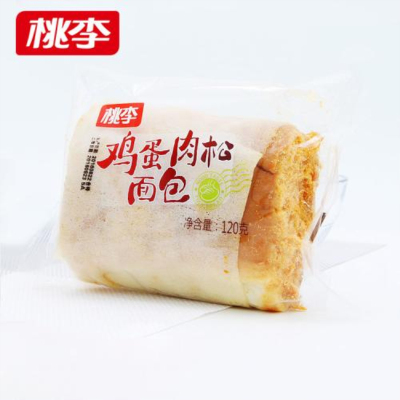 桃李鸡蛋香松面包120g